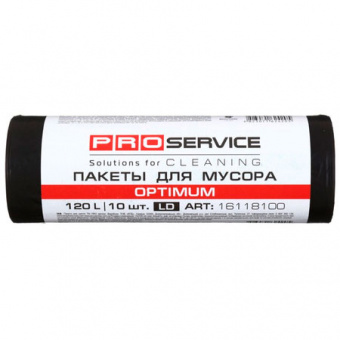 Пакет для мусора PROservice Optimum, 120 л, 10 шт.