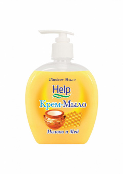 Мыло жидкое HELP «Молоко и мед», 500 мл