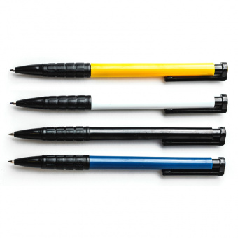 Ручка шариковая автоматическая «6546», ассорти, 0,7 мм, стержень синий