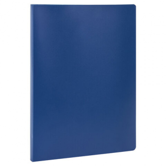 Папка с металлическим скоросшивателем STAFF, синяя, до 100 листов, 0,5 мм