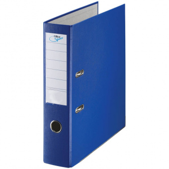 Папка-регистратор OfficeSpace, с покрытием из ПВХ, 70 мм, синяя