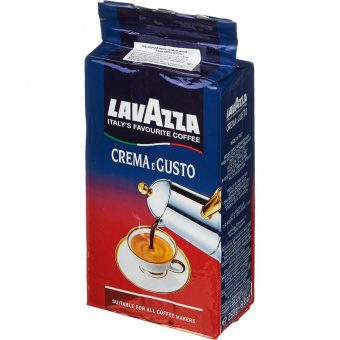 Кофе молотый LAVAZZA «Crema e Gusto», 250 г., вакуумная упаковка