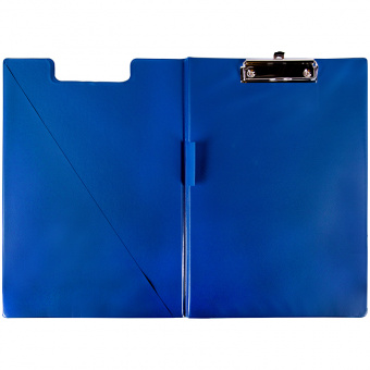 Папка-планшет Berlingo с зажимом, ПВХ, 5 мм, синяя