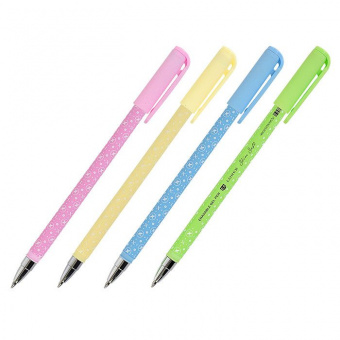 Ручка гелевая Lorex «Pastel», серия Slim Soft, 0,5 мм, стираемая, стержень синий, корпус ассорти