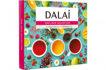 Чай "DALAI" коллекция чая и чайного напитка ВАН ЛАВ 60пак.