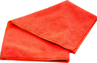 Салфетка из микрофибры 29х29 С220 +/-10% красная