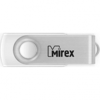 Флеш-накопитель USB Mirex SWIVEL WHITE, 16Гб