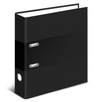 Папка-регистратор Attache "Digital", А4, ламинированный картон, 75 мм, черная
