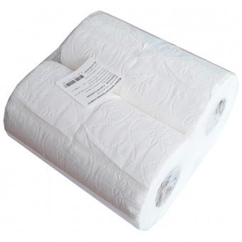 Туалетная бумага Эконом (прозрачная упак. по 4 рул)