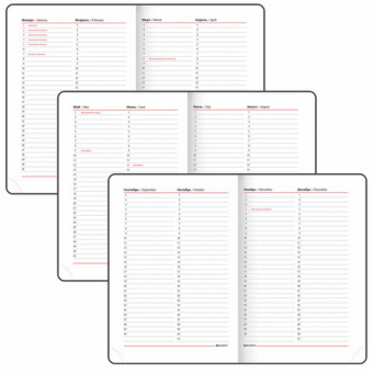 Ежедневник недатированный А5 138х213мм BRAUBERG VISTA "Van Gogh" под кожу гибкий 136л