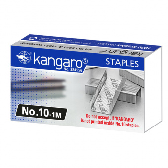Скобы для степлера Kangaro, №10, 1000 шт