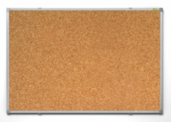 Доска 90*120см пробка в алюмин профиле Line