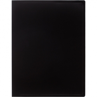 Папка с боковым зажимом Attache Economy, А4, 400 мкм, корешок 16 мм, черный