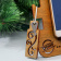 Подставка-органайзер «Счастливый год», дерево, коричневая
