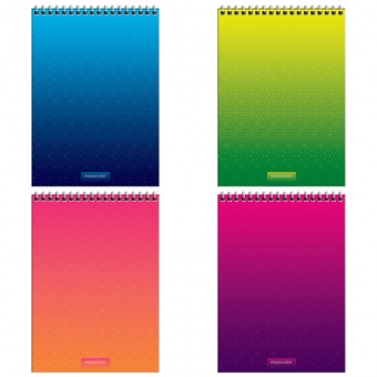 Блокнот ArtSpace «Моноколор. Bright modern», А5, 80 л., твердая обложка, на гребне