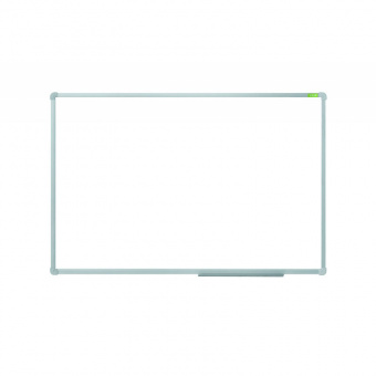 Доска магнитно-маркерная YESЛи, 90×120 см, полимер, белая, алюминиевая рамка Elegant