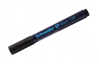 Маркер перманентный Schneider «Maxx130», пулевидный наконечник 1-3 мм, черный