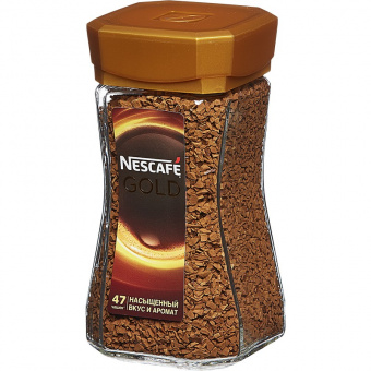 Кофе растворимый NESCAFE «Gold», сублимированный, 95 г, стеклянная банка