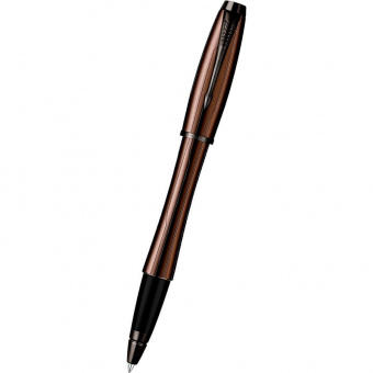 Ручка-роллер Parker «Urban Premium Brown» 0,8мм, стержень черный
