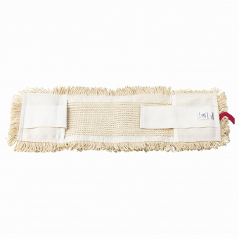 Насадка МОП плоская для швабры/держателя 40см, уши/карманы (ТИП У/К), хлопок/м-фибра, ЛАЙМА Expert