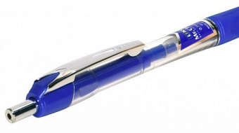 Ручка шариковая автоматическая Linc Mr. Click синий 0,7 мм грип игольчатый наконечник