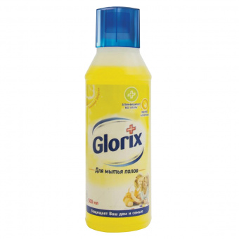 Средство для мытья пола Glorix «Лимонная энергия», 500 мл