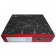 Папка-регистратор Forpus, А4 с мраморным покрытием, 70 мм, красный корешок