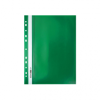 Папка-скоросшиватель Economix, А4, 160 мкм, с перфорацией, ПП, зеленая