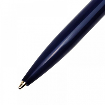 Ручка шариковая автоматическая Luxor CRUX синий корпус, стержень синий