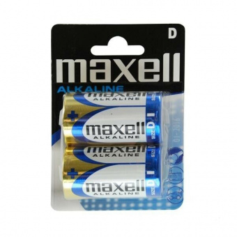 Батарейки Maxell LR20 Alkaline, 2 шт.