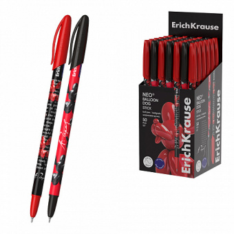 Ручка шариковая ErichKrause Neo® Stick Balloon Dog 0.7, Super Glide Technology, цвет чернил синий