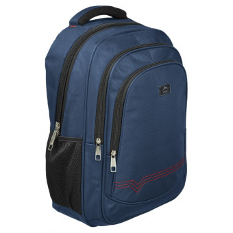 Рюкзак для старшеклассников №1 School, 25 литров, 45.7х14х33 см, синий