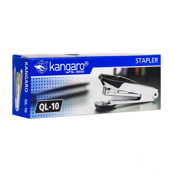 Степлер Kangaro №10 «Q.L» до 20 л., ассорти