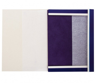 Бумага копировальная (копирка), фиолетовая, А4, 50 листов, BRAUBERG ART "CLASSIC"