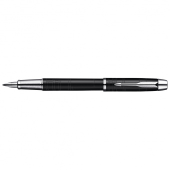 Ручка перьевая Parker «IM Premium Matte Black CT» перо F, черный корпус