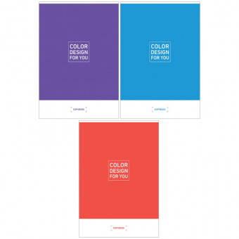 Тетрадь ArtSpace "Моноколор. Color design", А4, 48 листов, на скрепке, клетка