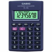 Калькулятор карманный CASIO HL-4A-S-EP, 8 разрядов