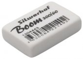 Ластик Silwerhof Boom 300/60 31х21х8 мм каучук белый 