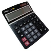 Калькулятор Deli, 12разрядный, черный 195×149×47.5мм настольный