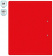 Папка на 2 кольцах Buro-ECB413/2RRED A4 пластик 0,5мм красный