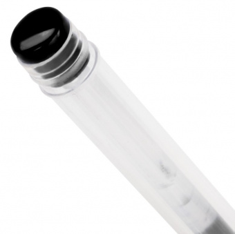 Ручка гелевая с грипом STAFF "EVERYDAY" GP-192, ЧЕРНАЯ, корпус прозрачный, узел 0,5 мм, линия письма 0,35 мм