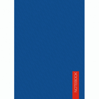 Блокнот Канц-Эксмо, А6, 40 листов, клетка, синий