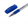 Ручка шариковая Flair ZING синий маслянный игольчатый стержень узел 0,7мм, линия 0,5мм