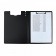Папка-планшет с зажимом и крышкой Deli А4 полипропилен серый металлик