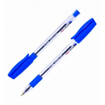 Ручка шариковая Flair ZING синий маслянный игольчатый стержень узел 0,7мм, линия 0,5мм