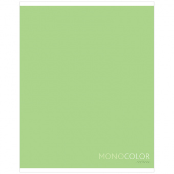Тетрадь 48л., А5, клетка ArtSpace "Моноколор. Pale color. Light green"