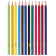 Карандаши цветные ПИФАГОР "ЗАМОК", 12 цветов, пластиковые, классические, заточенные