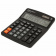 Калькулятор 16р BRAUBERG EXTRA-16-BK черный 206x155мм, двойное питание, настольный